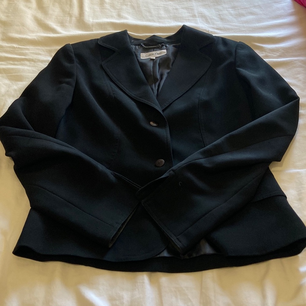 Calvin Klein Skirt Suit size 8